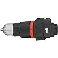 BLACK+DECKER MATRIX Hammer Drill Attachment with 2-Speed Setting (BDCMTHDFF)