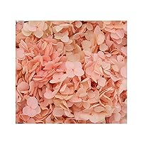 Pink Peach Gradual Dried Flower Little Leaves Preserved Decor for Craft DIY Flowers Material Accessorie, Pressed Flowers for Candles Crafts,Wedding DIY Craft Supplies Card