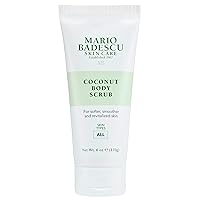 Coconut Body Scrub for All Skin Types | Body Scrub that Softens and Smoothes |Formulated with Niacinamide & Salicylic Acid| 6 OZ