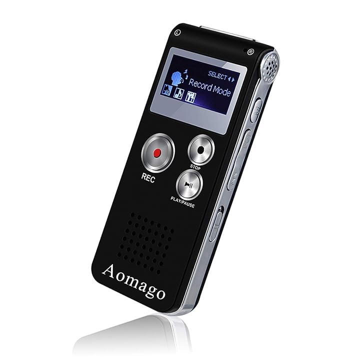 Mua Digital Voice Recorder Voice Activated Recorder For Lectures, Meetings,  Interviews Aomago 32Gb Audio Recorder Mini Portable Tape Dictaphone With  Playback, Usb, Mp3 Trên Amazon Mỹ Chính Hãng 2023 | Fado