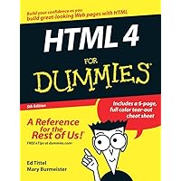 HTML 4 For Dummies, 5th Edition HTML 4 For Dummies, 5th Edition Paperback