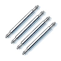 26 mm New 4 Pcs (2 Pairs) Stainless Steel Watchband Spring Bar Pins for Watch Band