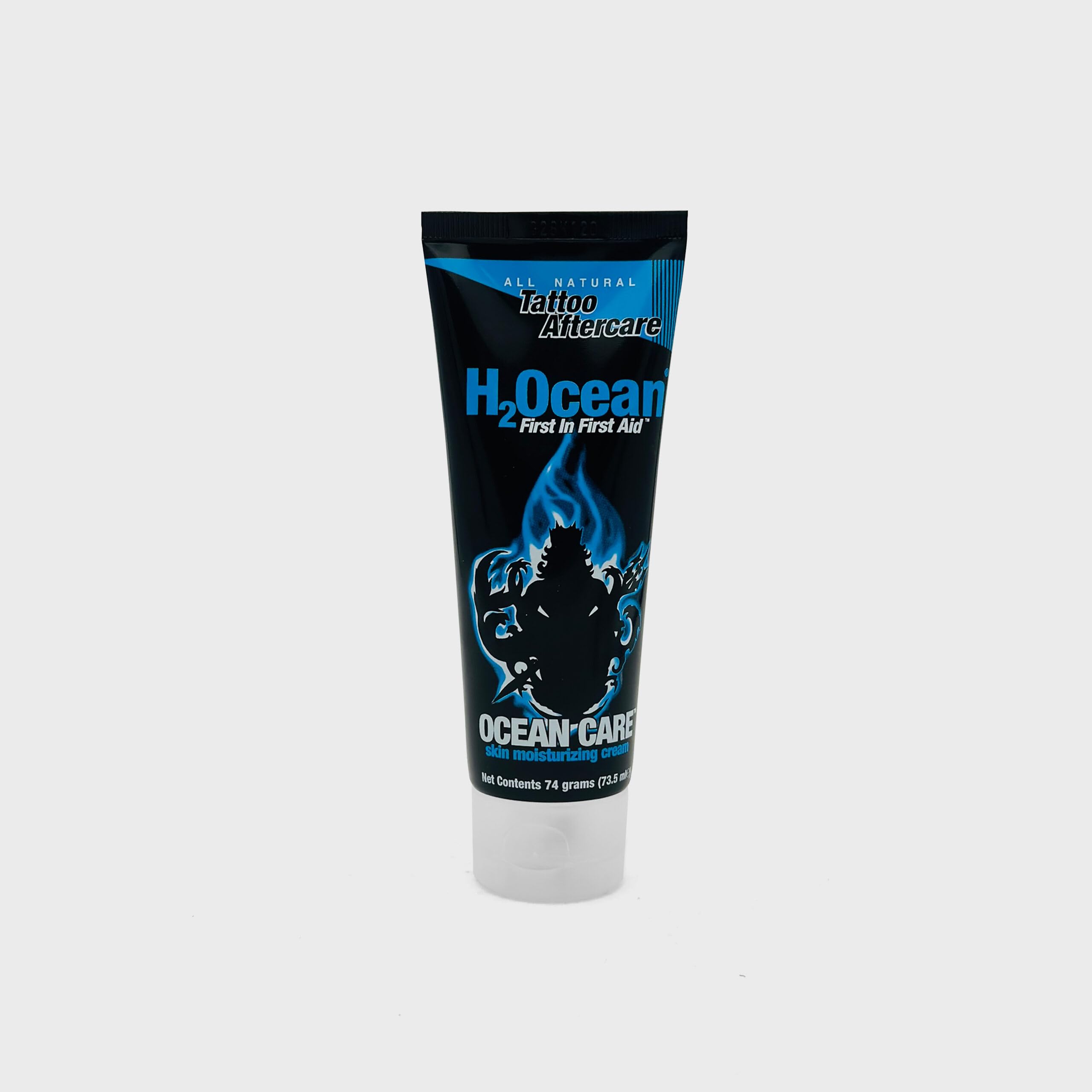 H2Ocean Extreme Tattoo Care Complete Tattoo Aftercare Kit For Hard to Heal Tattoos, Including All Natural Moisturizing Blue Green Soap, Healing Aquatat Ointment, & Moisturizing Care Cream