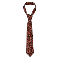 Colorful Roller Skates Print Men'S Necktie Tie For Weddings,Business,Parties Gift For Groom,Father,Groomsman