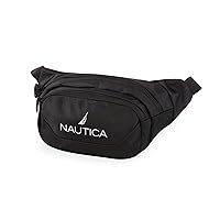 NAUTICA Fanny Pack, Black, One Size