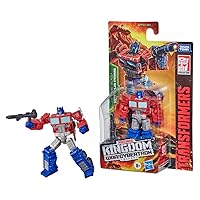 Transformers Toys Generations War for Cybertron: Kingdom Core Class WFC-K1 Optimus Prime Action Figure - Kids Ages 8 and Up, 3.5-inch
