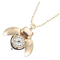 BESTOYARD 1pc Pocket Watch Gift Quartz Necklace Mens Choker Necklace Christmas Delicate Shiny Hanging Watch