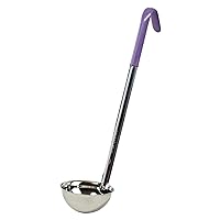 Winco One Piece Stainless Steel Ladle, 6 Ounce, 15.5