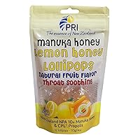 PRI Lollipops - Manufacturer Has Stopped Making Product Available (Lemon, 12ct)