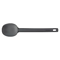 Tramontina 25811/160 TRAMONTINA Serving Spoon Molde Gray Silicone Spatula Ladle Heat Resistant Dishwasher Safe Made in Brazil