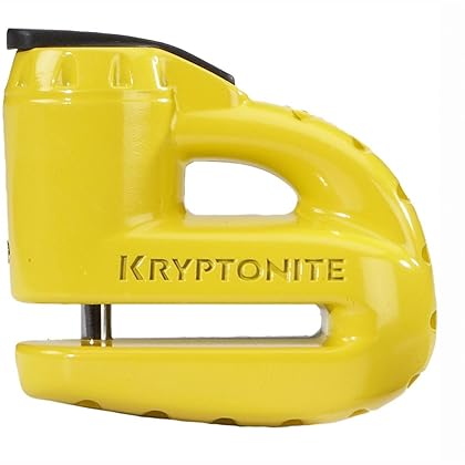 Kryptonite 000884 Keeper 5s Yellow Disc Lock