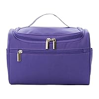 Makeup Bag Travel Cosmetic Bags for Women Girls Zipper Pouch Makeup Organizer Waterproof Cute (Multi Color)