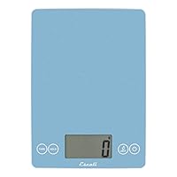 Escali Arti Digital Food Scale, Multi-Functional Kitchen Appliance, Precise Weight Measuring and Portion Control, Baking and Cooking Made Simple, Tempered Glass, Sky Blue