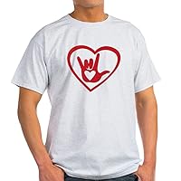 CafePress I Love You with All My Heart T Cotton T-Shirt