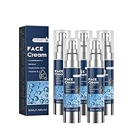 Men's Anti-aging Cream, Men's 6-in-1 Eye Cream, Men's 6-in-1 Anti-aging Anti-wrinkle Collagen Cream Emulsion, Men's Face And Neck Eye Cream. (Color : 5Count (Pack of 5))