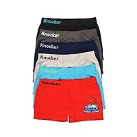 Boy's Pack of 6 Seamless Boxer Briefs Panty Sets (Lots of Choices)