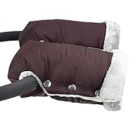 Stroller Gloves, Anti Freeze Muff Gloves, Waterproof Stroller Mittens, Warm Stroller Gloves, Hands Warm in Winter for Travel Pushchairs Motorbike
