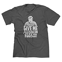 Give Me All The Bacon and Eggs You Have Parody Men's T-Shirt
