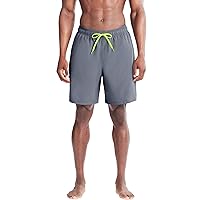 Under Armour Men's Compression Lined Volley, Swim Trunks, Shorts with Drawstring Closure & Elastic Waistband