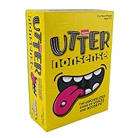 Utter Nonsense Naughty Edition - The Crazy Board Game of Voices and Accents - Adult Version - Mature Content - 17+