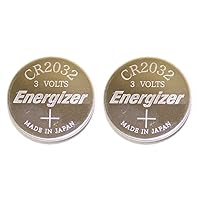 Energizer CR2032 Lithium Battery 3V Coin Cell (Value Pack of 2)