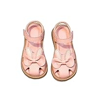 Toddler Heels Summer New Soft Light Rubber Sole Cute Bow Fashion Non Slip Girls Sandals Toddler Sandals 10