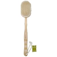 Swissco Bamboo Collection Natural Bristle Back Brush