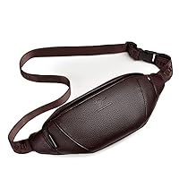 Cowhide Belt Bag Men's New Multifunctional Leather Practical Large-capacity Male Chest Bag Casual Messenger Bag
