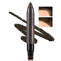 Boobeen Hairline Powder Stick, Hair Shadow Powder for Thinning Hair, Concealer Powder Root Cover Up, Waterproof Hair Root Touch-Up Powder Quickly Cover Grey Hair, Instantly Conceals Hair Loss