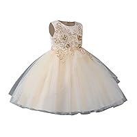 Girl Dress Sequin Tulle Flower Party Sundress A-Line Maxi Dress Age 412 Years
