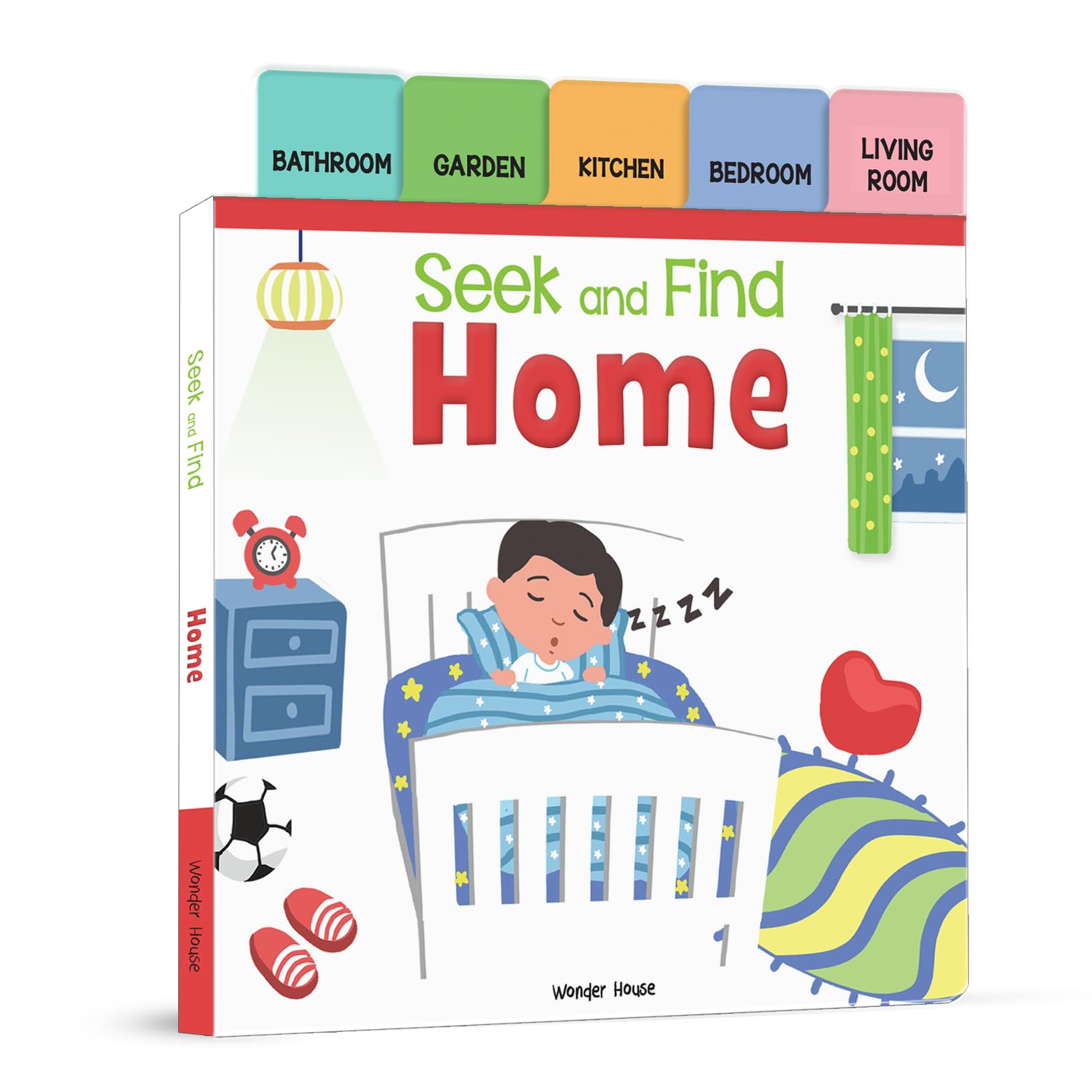 Seek And Find: Home: Early Learning Board Books With Tabs