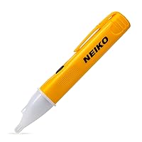 NEIKO 40524A Electrical Tester, Non Contact Voltage Tester, AC Voltage Detector, 50/60Hz Circuits, Dual Range 12V-48V / 48V-1000V, Electric Tester Pen, Electricity Tester Tool, Audio & LED Indicator