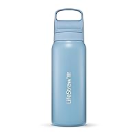 LifeStraw Go Series – Insulated Stainless Steel Water Filter Bottle for Travel and Everyday Use