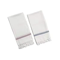 Bath Towels Cotton Thin Indian Towel Handloom Kitchen Towel Ultra Absorbent Fast Drying 30x60 Inches Set of 2