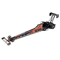 2023 NHRA TFD (Top Fuel Dragster) Tony Schumacher SCAG Power Equipment Orange and Black Maynard Family Racing Team Limited Edition to 1236 Pieces Worldwide 1/24 Diecast Model by Auto World AWN014