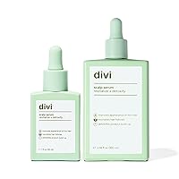 divi Hair Scalp Serum 30 ml & 100 ml Scalp Serum Bundle for Women and Men - Revitalize and Balance Your Scalp - Improves Appearance of Thinning Hair, Nourishes the Scalp and Helps Re