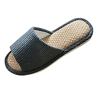 Mens House Slippers Size 14 Wide Men Ladies Indoor Non Slip Home Slippers Four Seasons Mens Slippers Size 13