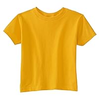 RABBIT SKINS Toddler Jersey T-Shirt, Gold, 4T