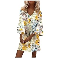 Teen for Girls' Lady Springy Blouse Patterned 3/4 Sleeves Traditional Strapless