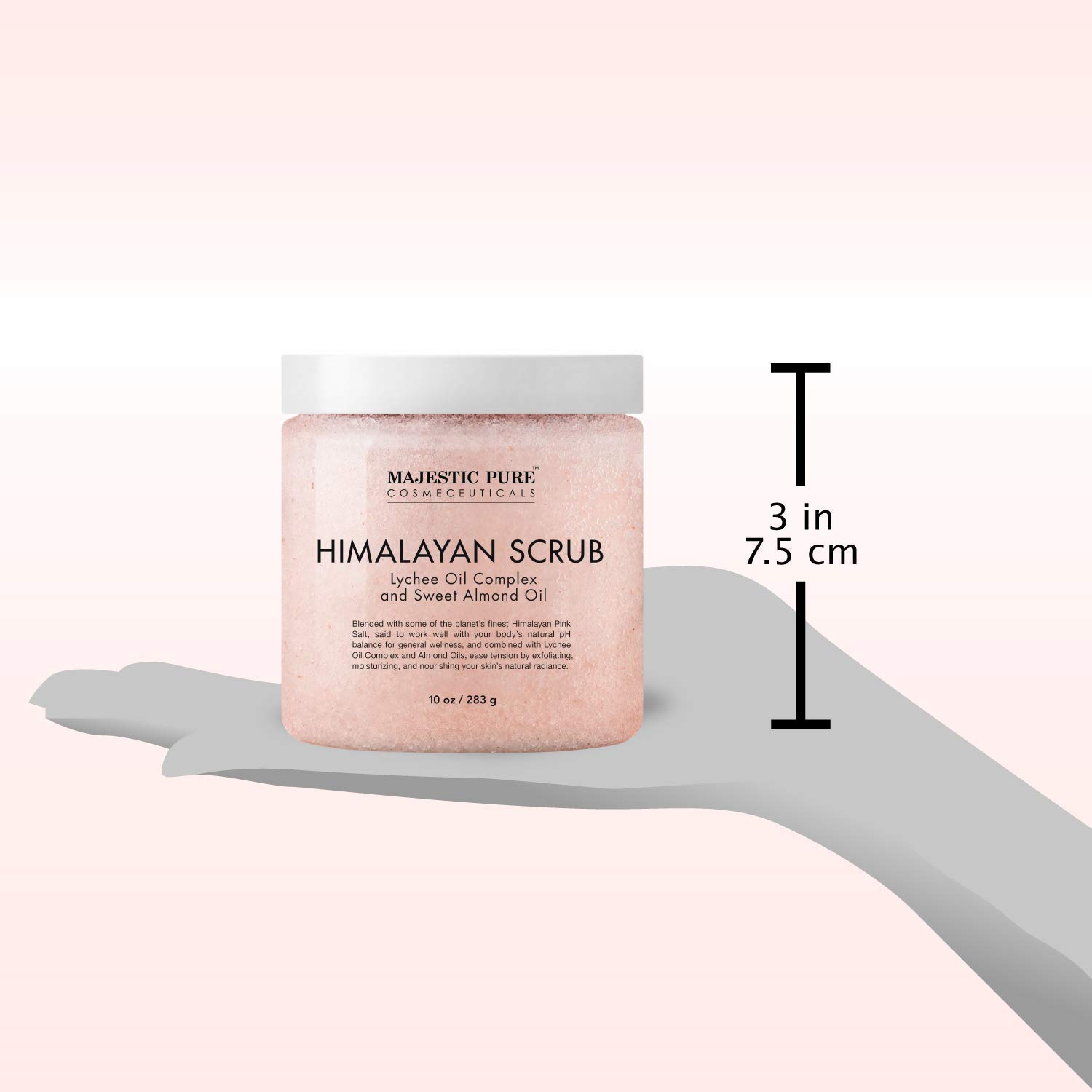 Majestic Pure Himalayan Salt Scrub and Matcha Scrub Bundle – Exfoliating Body Scrub Package