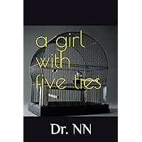 a girl with five ties