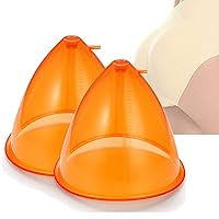 80/90/150/180 ML Extra-Large Vacuum Suction Cups Vacuum Therapy Machine Accessories for Butt Breast (Size : 80ml)
