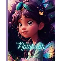 Garden Fairy Notebook Series: Purple Hair Little Princess: Cute Aesthetic 3D Animation Butterfly Fairies | Composition Journal For Kids, Teens, College or Work Garden Fairy Notebook Series: Purple Hair Little Princess: Cute Aesthetic 3D Animation Butterfly Fairies | Composition Journal For Kids, Teens, College or Work Paperback