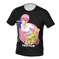 Anime The Quintessential Quintuplets T Shirt Boy's Summer O-Neck Tops Casual Short Sleeves Tee