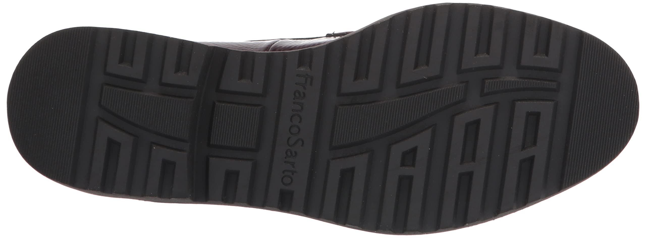 Franco Sarto Womens Carolynn Lug Sole Loafer with Tassel Detail , Burgundy Patent, 11 M