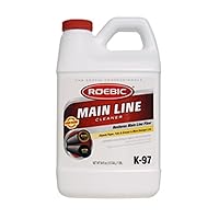 K-97 Main Line Cleaner, Exclusive Bacteria Digests Paper, Fats, and Grease in Sewer and Septic Systems, 32 Ounces & K-57-Q Septic System Cleaner, 32 Ounces