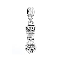 Sexy Sparkles Hand Figa Lucky Charm Spiritual Protection Amulet Bead for Snake Chain Charm Bracelet