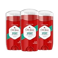 Old Spice Aluminum Free Deodorant for Men, High Endurance Sport, Fathers Day Gift, 3 Oz Each, Pack Of 3