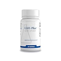 GSH Plus 150 milligrams Glutathione and Glycine, Strong Antioxidant, Cellular Health 60 Caps