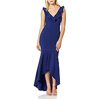 LIKELY Women's Rowen Fitted Gown, Blueprint, 0